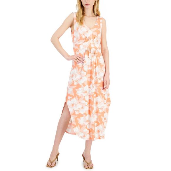 Willow Drive Floral Print Sleeveless Maxi Dress - Picture 1 of 3